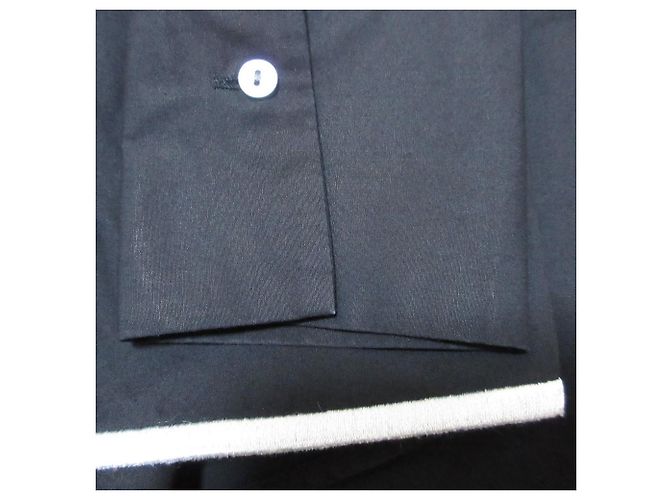 Autre Marque Camisa de algodón bordada Karl Lagerfeld Negro - vista 15