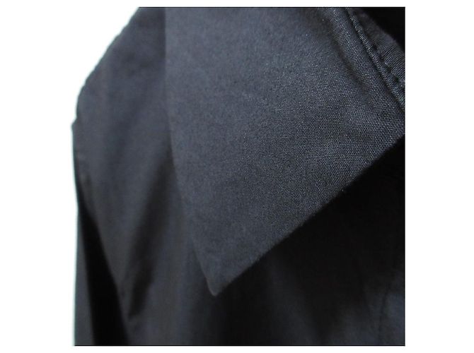 Autre Marque Camisa de algodón bordada Karl Lagerfeld Negro - vista 3