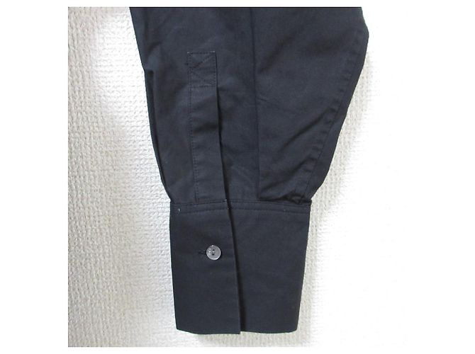 Autre Marque Camisa de algodón bordada Karl Lagerfeld Negro - vista 5