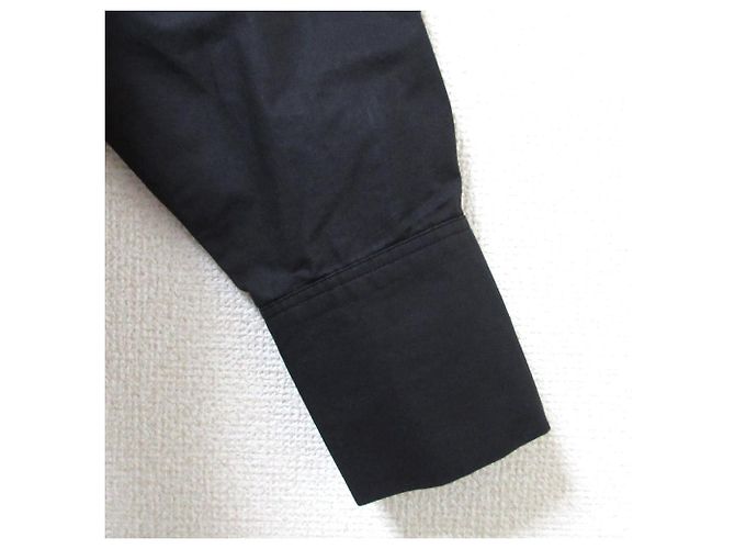 Autre Marque Camisa de algodón bordada Karl Lagerfeld Negro - vista 6
