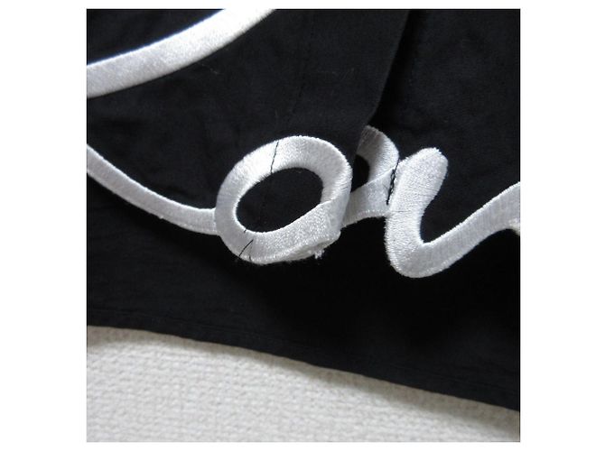 Autre Marque Camisa de algodón bordada Karl Lagerfeld Negro - vista 8