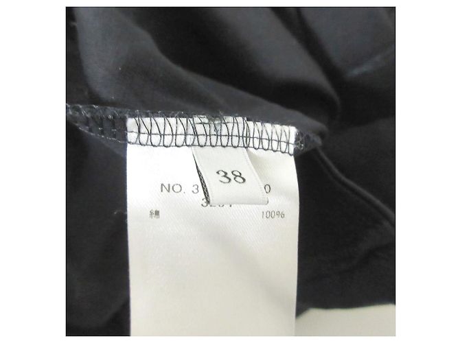 Autre Marque Langes Kleid mit Raffung am Rücken ebure Schwarz - Ansicht 5