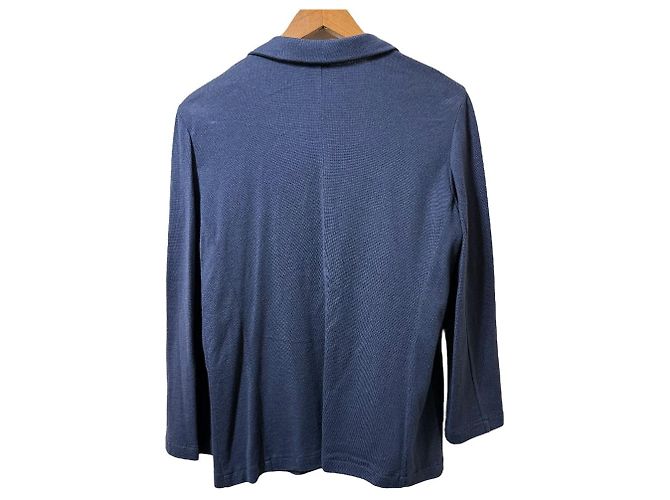 Autre Marque Chaqueta de Punto a Medida Agnona Azul Azul marino - vista 3
