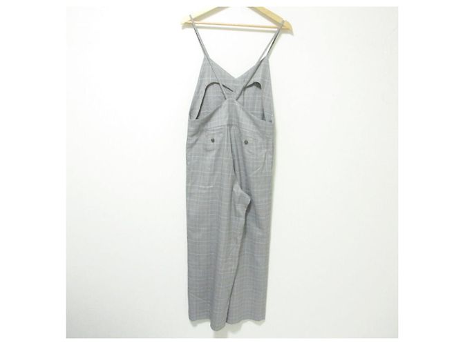 Autre Marque NEMIKA Overall Glen Check Grau - Ansicht 2