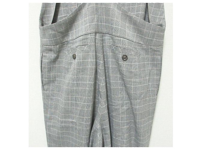 Autre Marque NEMIKA Overall Glen Check Grau - Ansicht 5