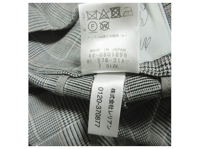 Autre Marque NEMIKA Overall Glen Check Grau - Ansicht 9