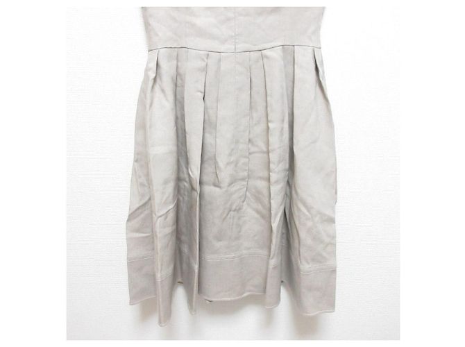 Autre Marque Rene Leinenkleid Beige - Ansicht 7