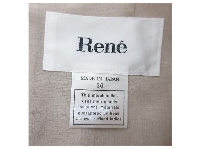 Autre Marque Rene Leinenkleid Beige - Ansicht 9