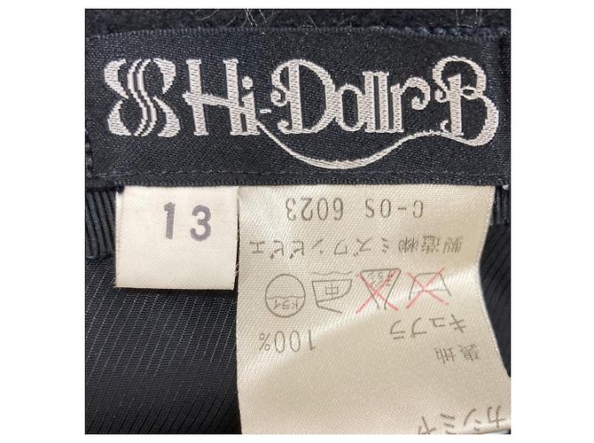 Autre Marque Conjunto de cachemira de doble botonadura HI-DOLLRB Negro - vista 13