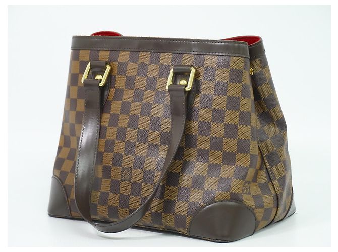 Louis Vuitton Hampstead Handtasche Damier PM Braun - Ansicht 2