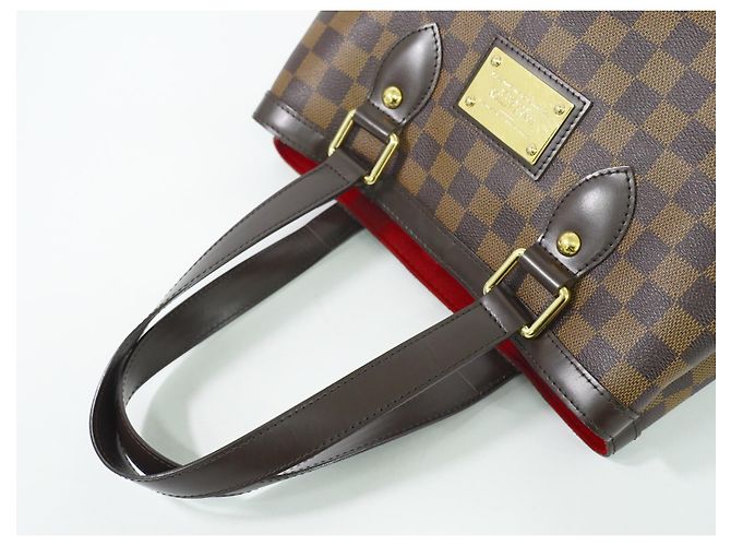 Louis Vuitton Hampstead Handtasche Damier PM Braun - Ansicht 7