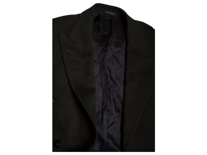 Autre Marque Suitsupply, Lavello Mantel aus Kamelhaar Grün - Ansicht 5