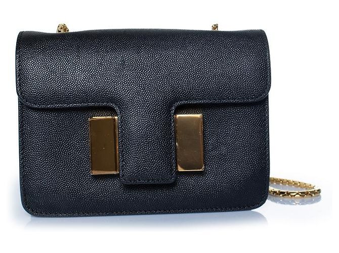Borsa Sienna in pelle nera grana di Tom Ford Nero - vista 2