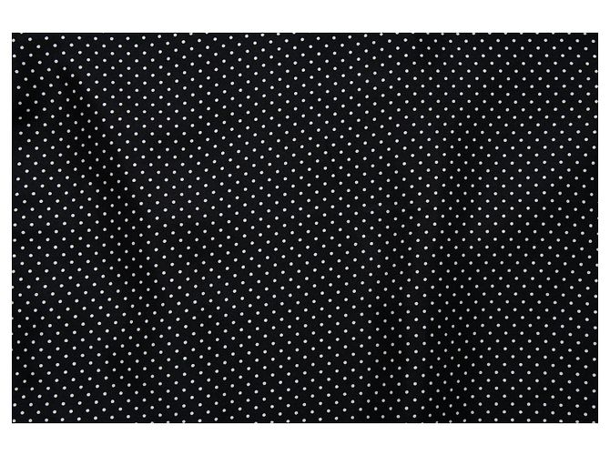 Saint Laurent, pochette a pois Nero Bianco - vista 3