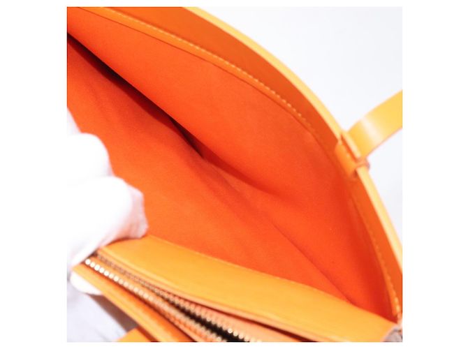 Louis Vuitton Croisette Epi Leather PM Orange - vue 6