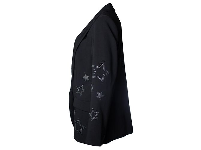 Joseph Ribkoff, schwarze Blazer mit Strass - Ansicht 2