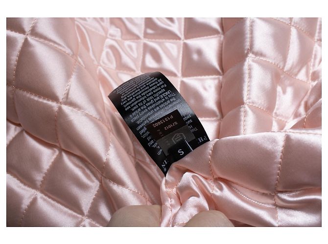 Philipp Plein roter Orchideen-Print Bomber mit Fell Pink - Ansicht 5