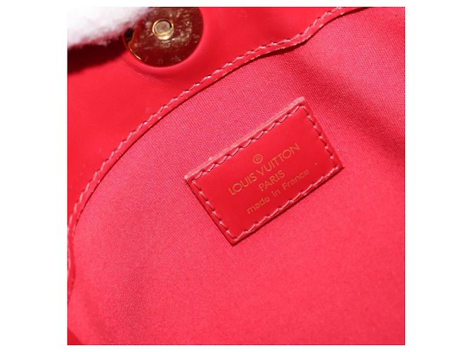 Louis Vuitton Mandara Handbag Epi Leather MM Red - view 6