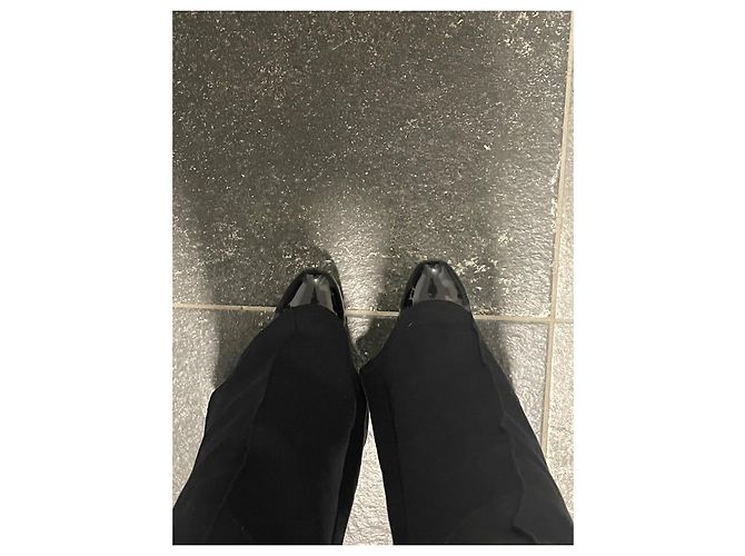 Yves Saint Laurent Stivaletti Tribute in blu Blu navy - vista 14