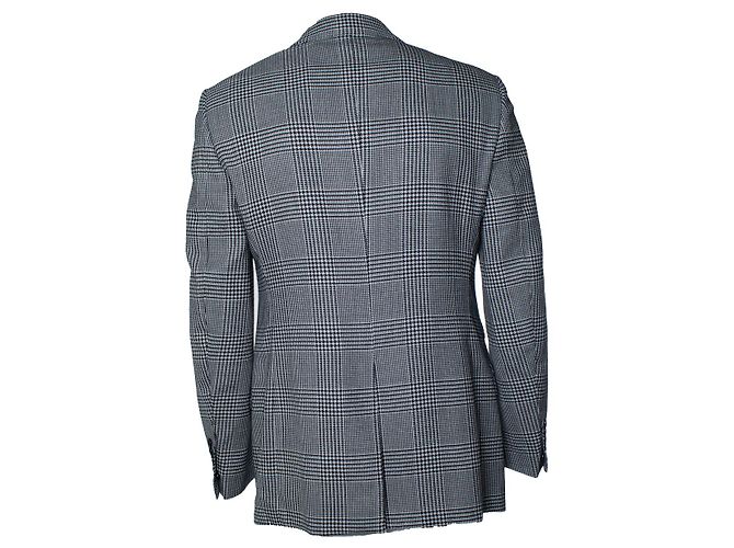 Tom Ford, Atticus Blazer Prinz der Wale Schwarz Weiß - Ansicht 3