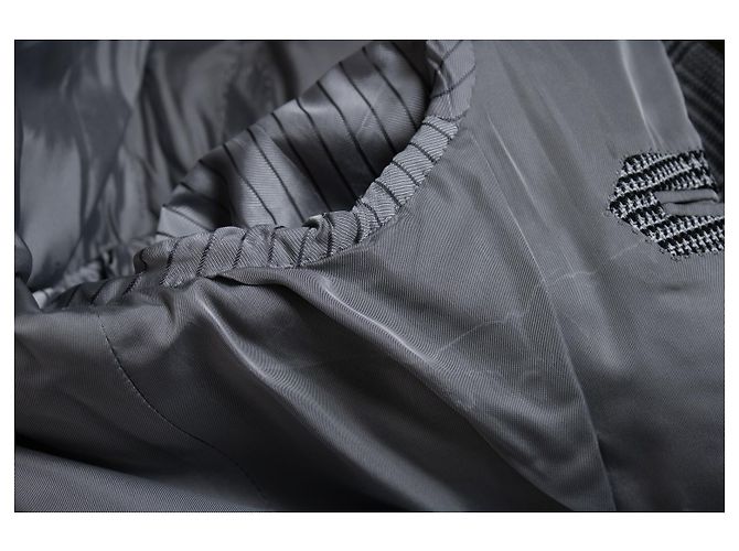 Tom Ford, Atticus Blazer Prinz der Wale Schwarz Weiß - Ansicht 5