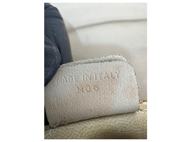 Céline Borsa a spalla Celine in pelle beige e marrone.304 - vista 14