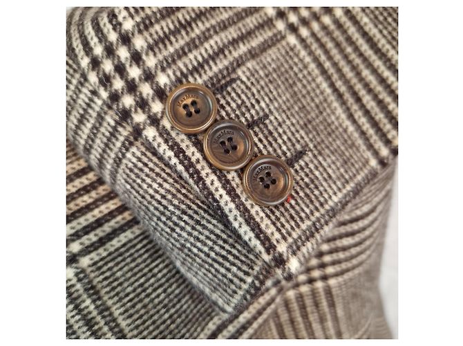 Max Mara wool jacket, vintage jacket 1990s-2000s Brown Beige - view 10