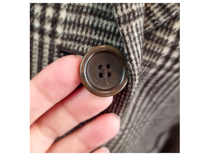 Max Mara wool jacket, vintage jacket 1990s-2000s Brown Beige - view 11