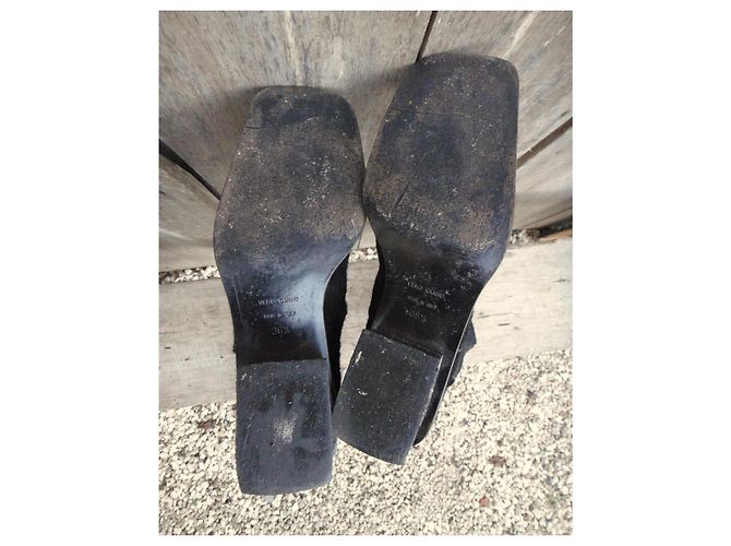 Botas Dolce & Gabbana en piel de potro negra Negro - vista 6