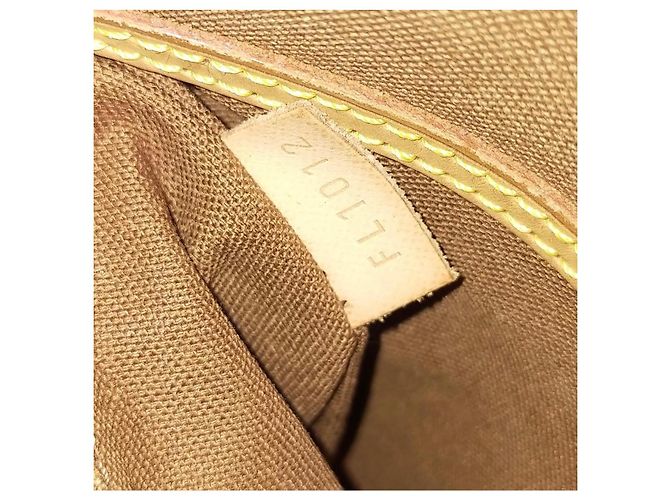 Louis Vuitton Alma PM Borsa Marrone in Pelle - vista 4