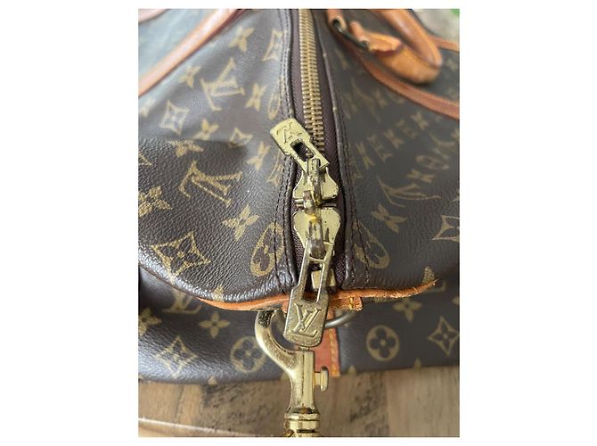 Louis Vuitton Keepall Babdouliere 50 Marrone - vista 8