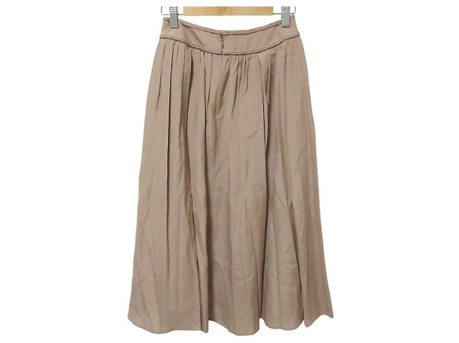 Autre Marque Falda larga ANAYI Beige - vista 2