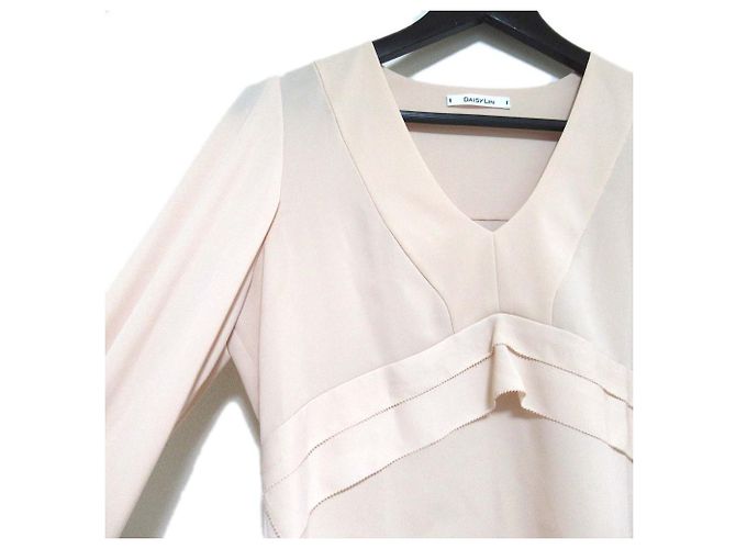Autre Marque Fotogene Bluse Puff DAISY LIN Beige - view 3