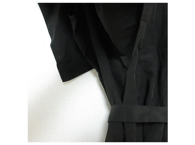 Autre Marque Blusa de manga quadrada CLANE Preto - vista 5