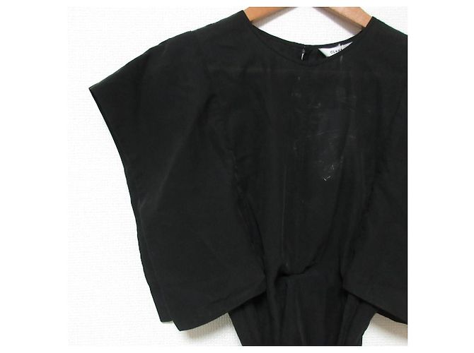 Autre Marque Blusa de manga quadrada CLANE Preto - vista 6
