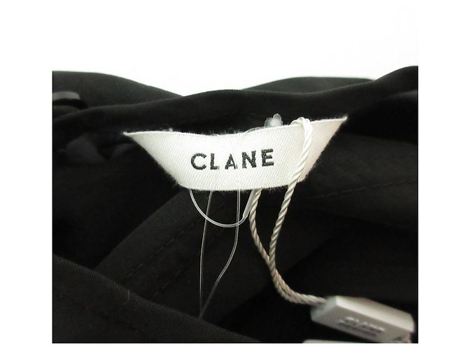 Autre Marque Blusa de manga quadrada CLANE Preto - vista 8