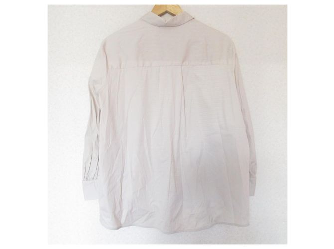 Autre Marque Camicia a maniche lunghe elasticizzata Fabiana Filippi Beige - vista 2