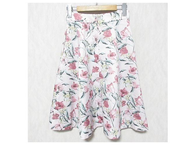 Autre Marque Falda Acampanada con Estampado Floral Apuweiser-riche Rosa - vista 2