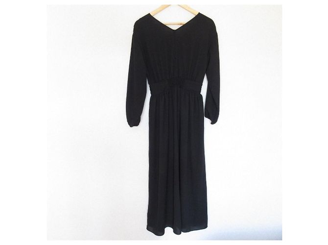 Autre Marque Raffiniertes Hemdkleid SLOBE IENA Schwarz - Ansicht 2