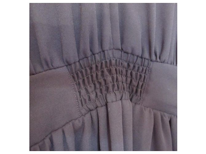 Autre Marque Raffiniertes Hemdkleid SLOBE IENA Schwarz - Ansicht 3