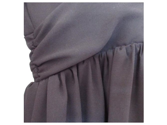 Autre Marque Raffiniertes Hemdkleid SLOBE IENA Schwarz - Ansicht 7
