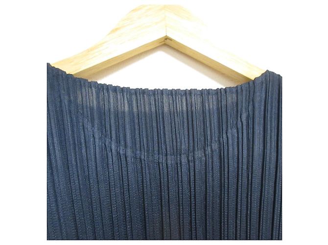 Issey Miyake Stricktanktop PLEATS PLEASE SURF COLORS Blau - Ansicht 4