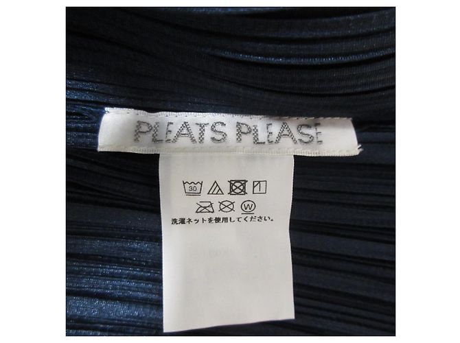 Issey Miyake Stricktanktop PLEATS PLEASE SURF COLORS Blau - Ansicht 6
