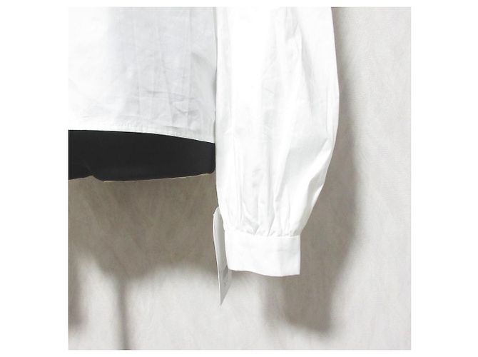Autre Marque Camicia a Maniche Lunghe Darich Block Lace Docking Bianco - vista 5
