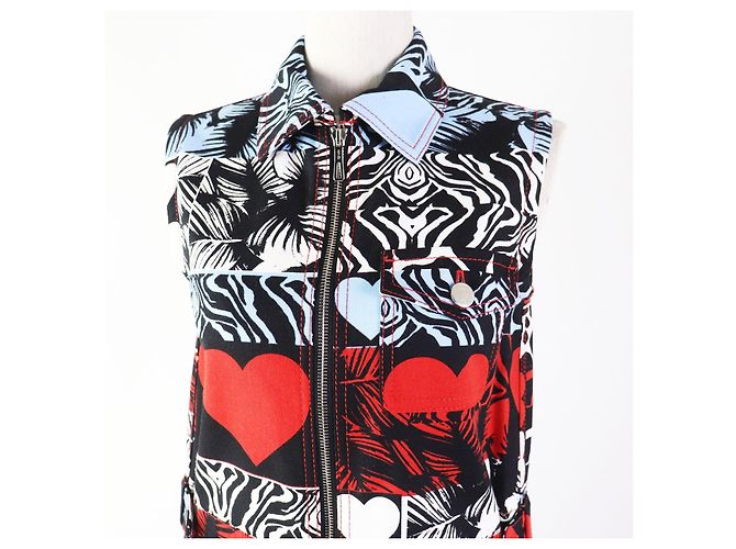 Baumwollkleid mit Wilddruck von Hermès Mehrfarben - Ansicht 2