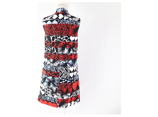 Baumwollkleid mit Wilddruck von Hermès Mehrfarben - Ansicht 4