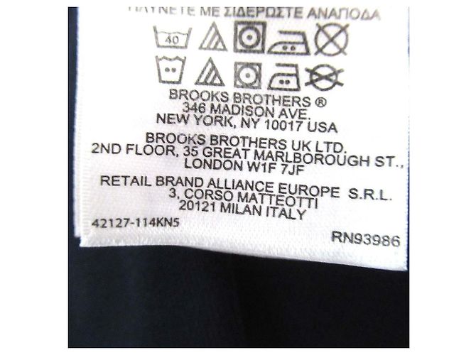 Autre Marque Abito al ginocchio Brooks Brothers Blu Blu navy - vista 6