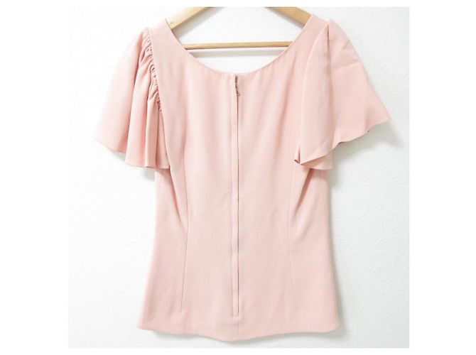 Dolce & Gabbana Blusa de manga acampanada elástica Dolce&Gabbana Rosa - vista 2