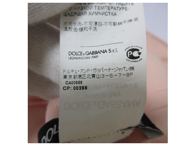 Dolce & Gabbana Blusa de manga acampanada elástica Dolce&Gabbana Rosa - vista 7