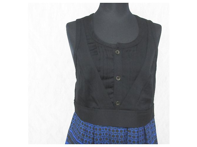 Autre Marque Robe Diesel Black Gold Noir Bleu - vue 4